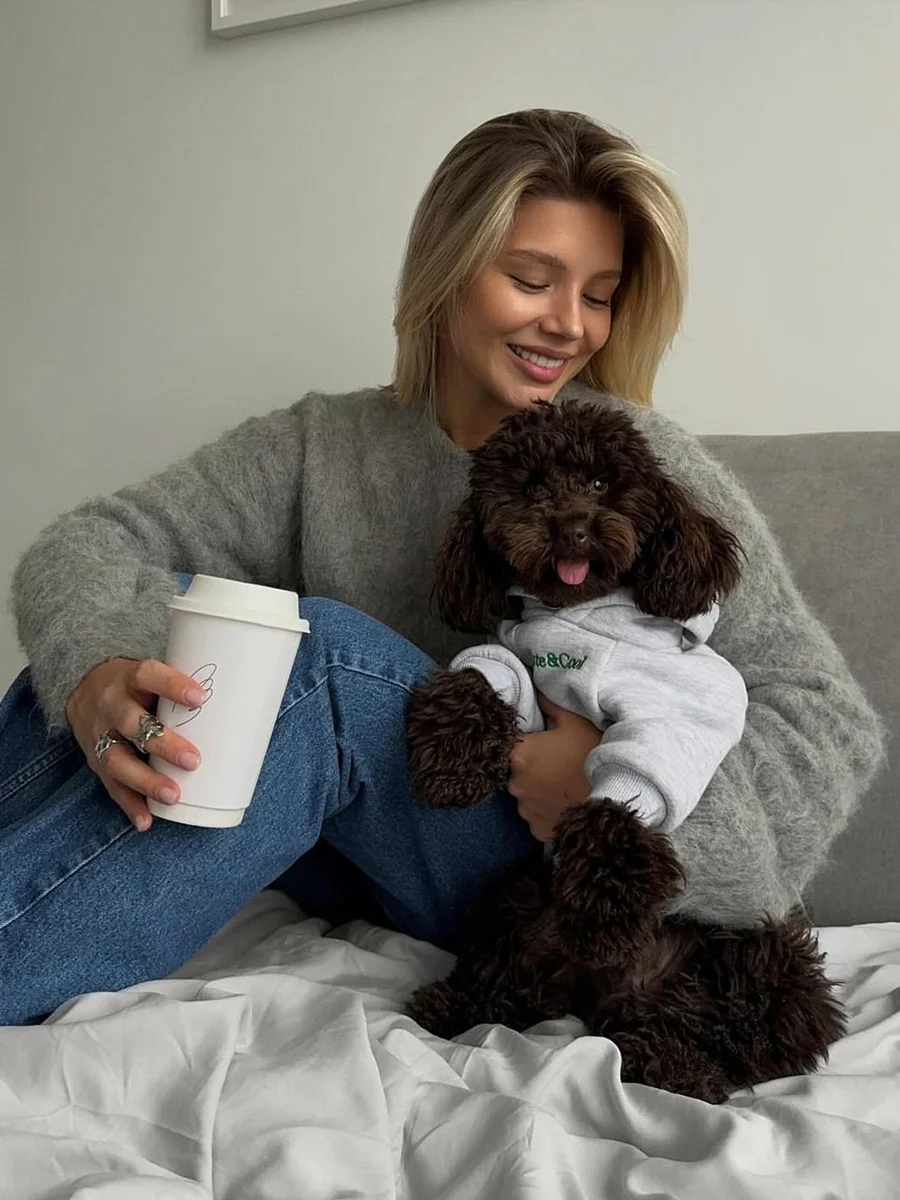 Athvotar Athvotar Selling Pure Color Imitation Marten Netted Round Sweater Women 2025 New Soft Knitting Base Model