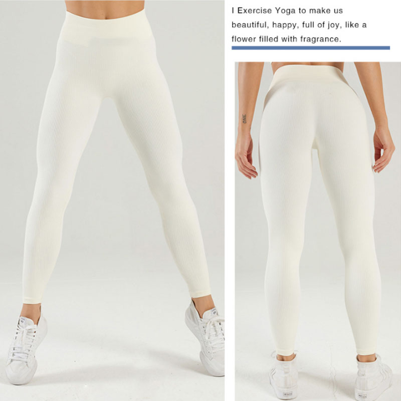 Ootddress Ribbed Yoga Leggings Sports Tights Women Seamless Knit Yoga Pants White Femme Gym Leggings Skinny Workout Fitness Push Up 12 Ootddress Ribbed Yoga Leggings Sports Tights Women Seamless Knit Yoga Pants White Femme Gym Leggings Skinny Workout Fitness Push Up