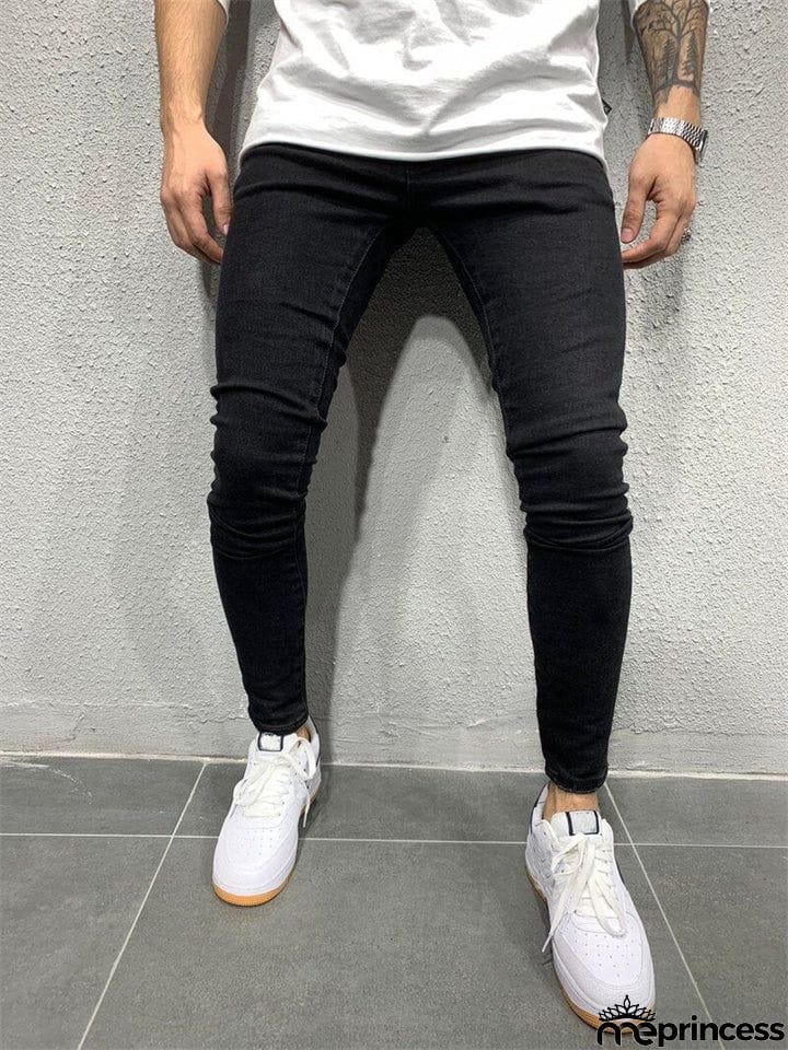 Trendy Simple Classic Bounce Jeans for Men