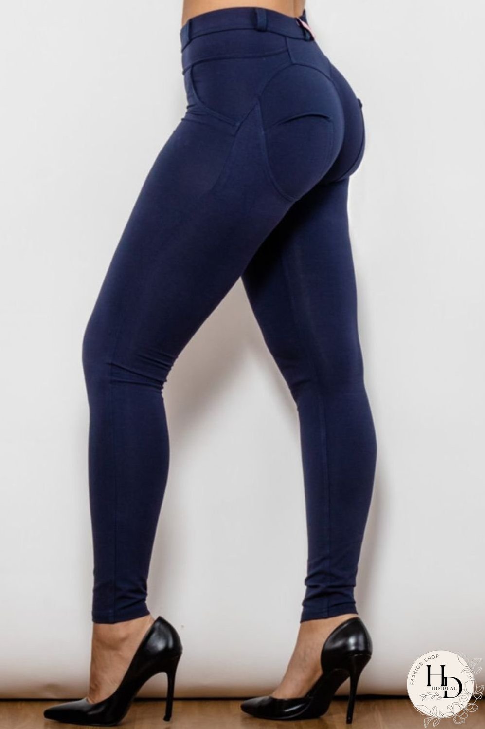 Baeful Buttoned Skinny Long Jeans