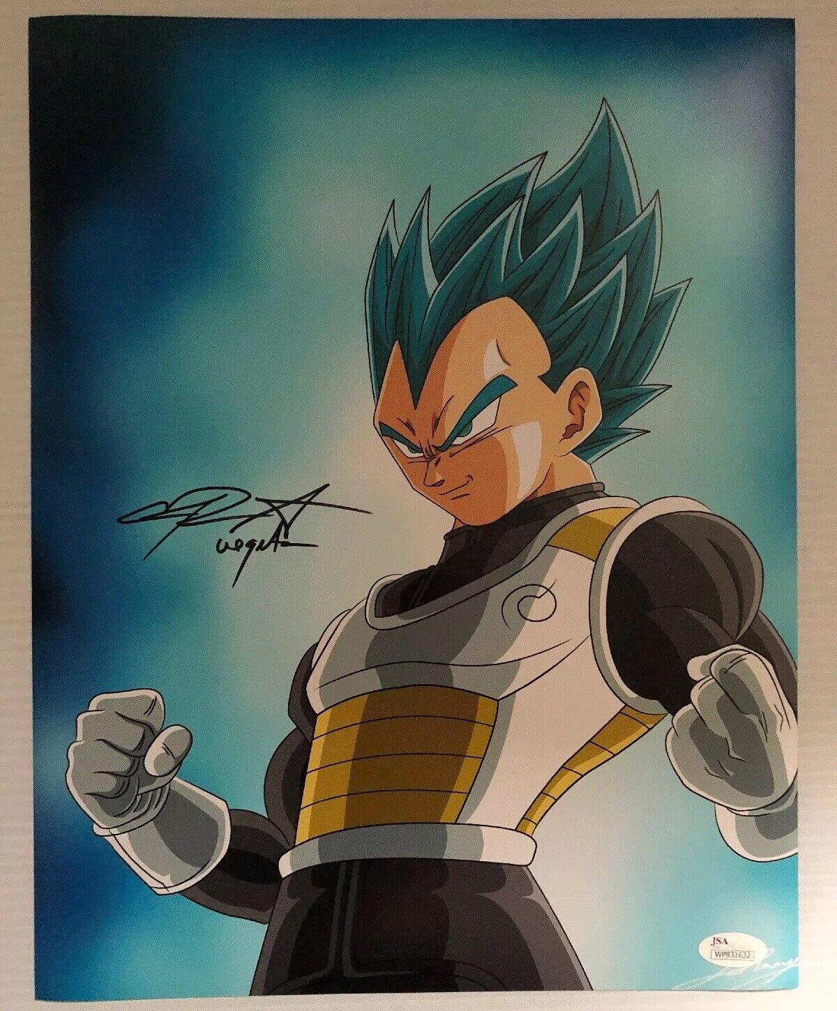 Chris Sabat Signed Autographed 11x14 Photo Poster painting Dragon Ball Z Vegeta JSA COA 35