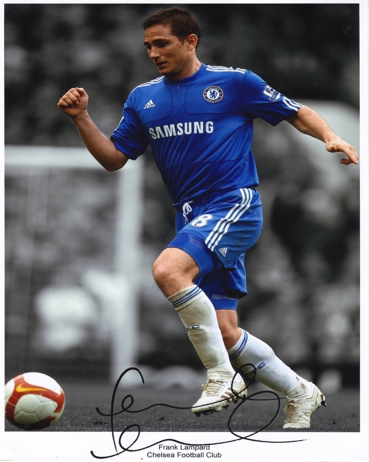 FRANK LAMPARD - CHELSEA AUTOGRAPH SIGNED PP Photo Poster painting POSTER