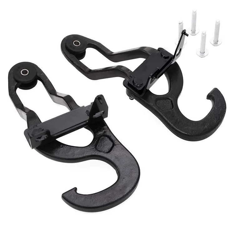 Front Tow Hooks Fit for 2009-2020 Dodge Ram 1500 Replace on OEM 82210967 68196982AA