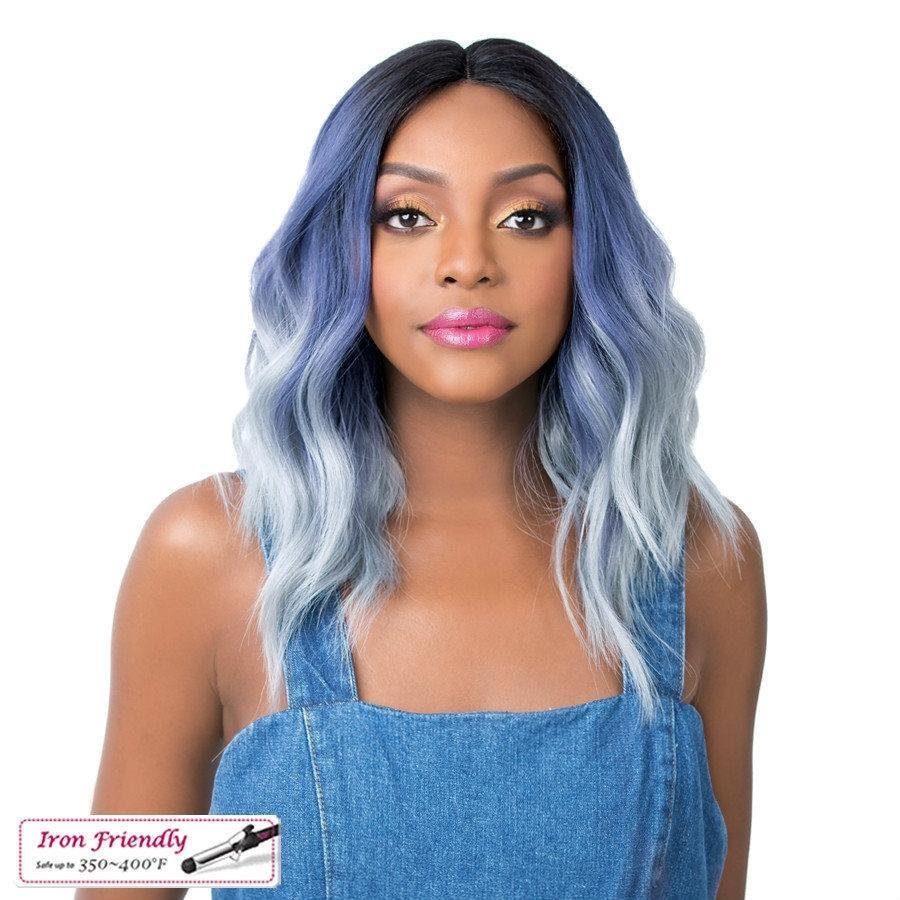 It's A Wig! Synthetic Swiss Lace Front Wig – Sun Kiss