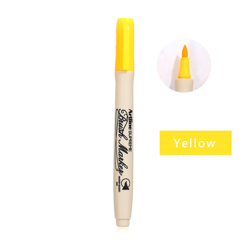 JOURNALSAY 20 Colors JAPAN Artline Colored Painting Brush Pen