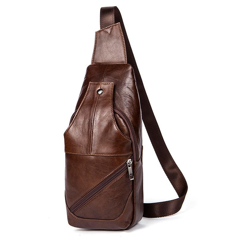 Personality Leather Outdoor Sports Casual Crossbody Bags