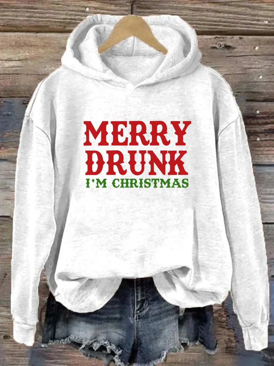 Merry Drunk Christmas Hoodie