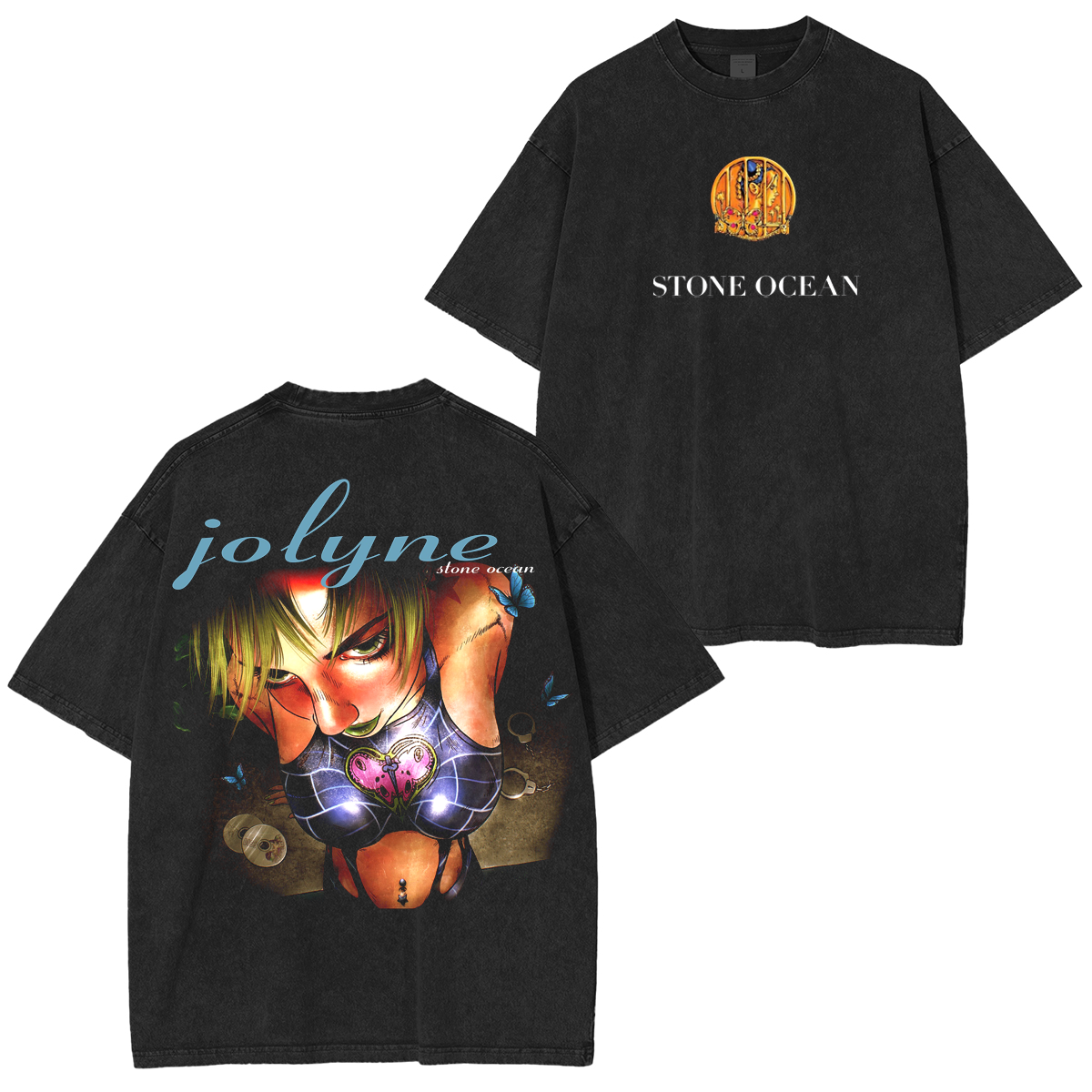 Jolyne Cujoh Stone Ocean Jojo Washed T-shirt/Crewneck/Hoodie