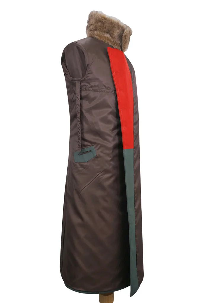   Wehrmacht German General Fur Collar Gabardine Greatcoat German-Uniform
