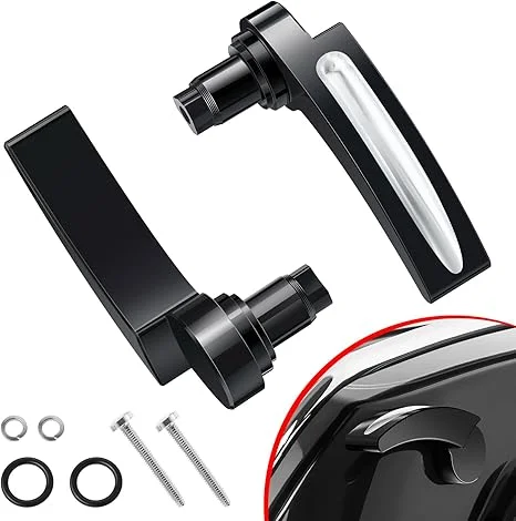 Saddlebag Latch Kit Stainless Steel Saddle Bag Lifter Gloss