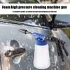 1L Car Wash Foam Tank 1/4 Quick Connector Foam Washing Gun Cleaning Washing Tool