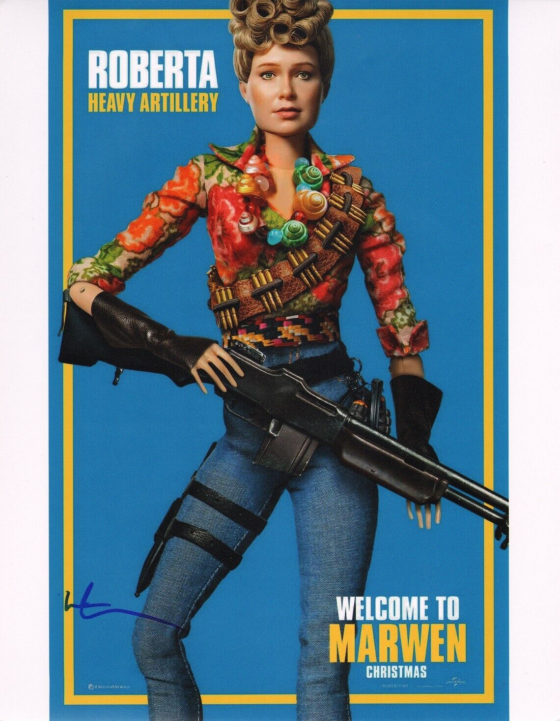 MERRITT WEVER Authentic Hand-Signed ROBERTA Welcome to Marwen