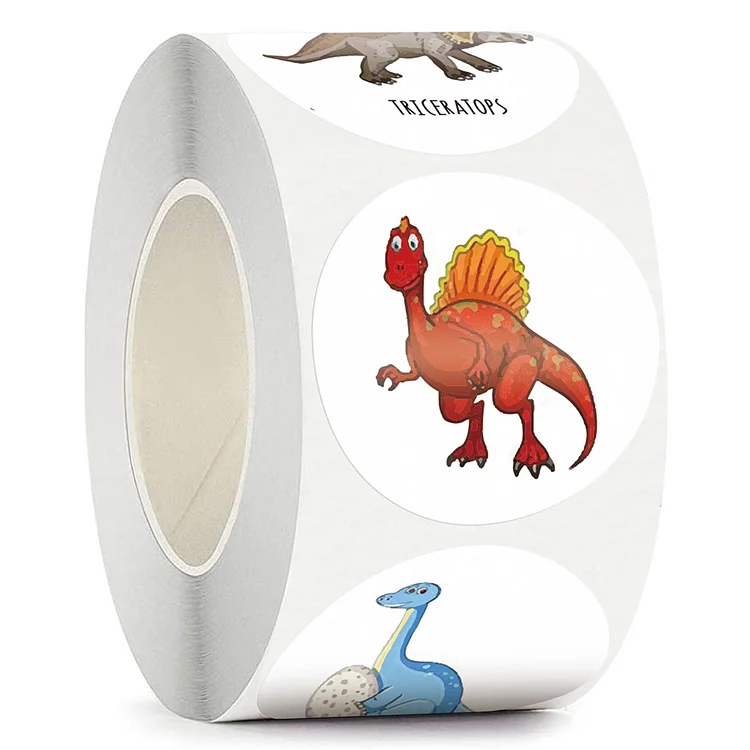 500pcs Cartoon Dinosaur Stickers Kids Stationery School Supplies DIY Decals-Annaletters