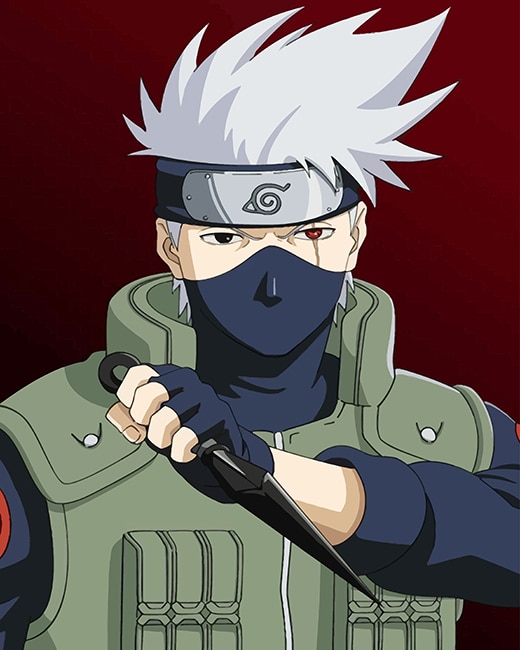 

Kakashi Hatake Naruto – Paint By Numbers - 40*50CM, 501 Original