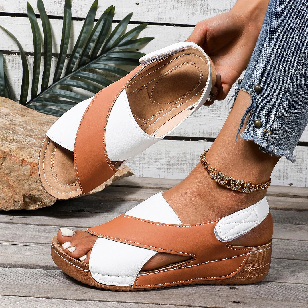Breakj Breakj Women's Sandals And Women's Shoes 2025 New Summer Casual Beach Shoes Slippers