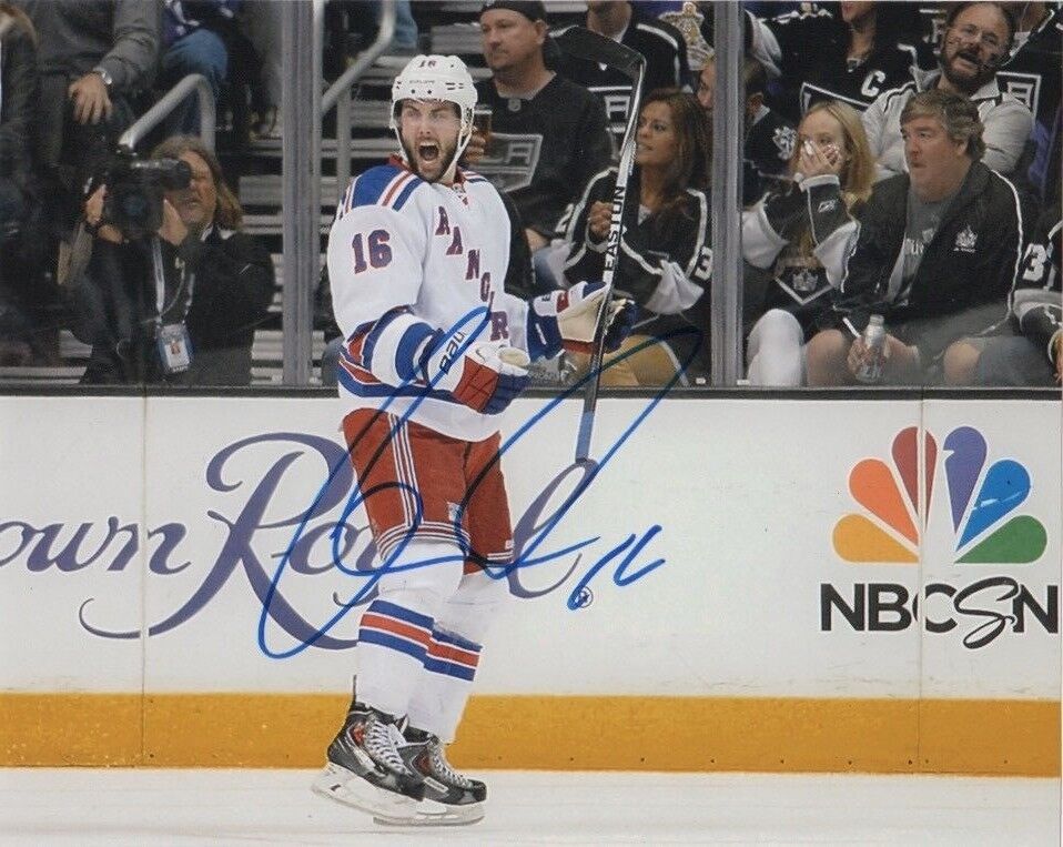 New York Rangers Derick Brassard Autographed Signed 8x10 NHL Photo Poster painting COA R