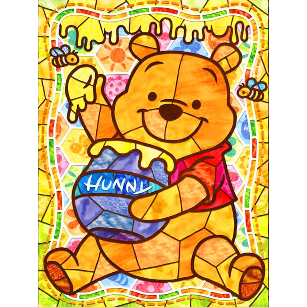 Winnie the Pooh (canvas) full round or square drill diamond painting