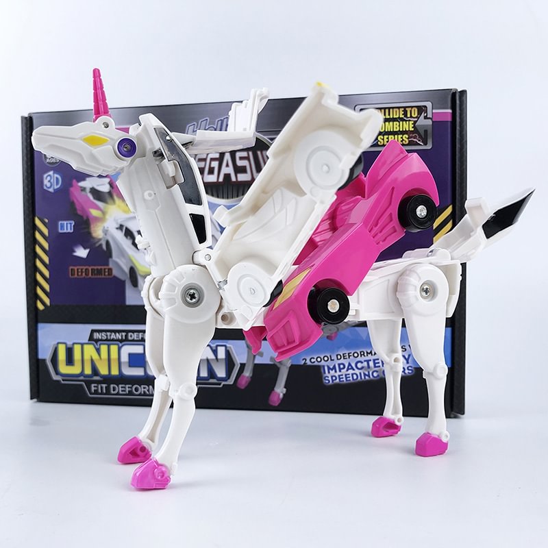 Pegasus Collision Deformation Combination Toy Boy Robot Model