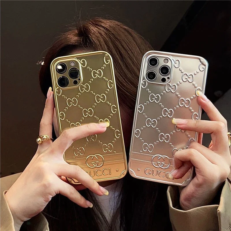 Electroplating Vintage Embossed Case