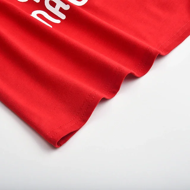 Christmas Matching Pajamas Grinch Print Daily Red Long Sleeve Set