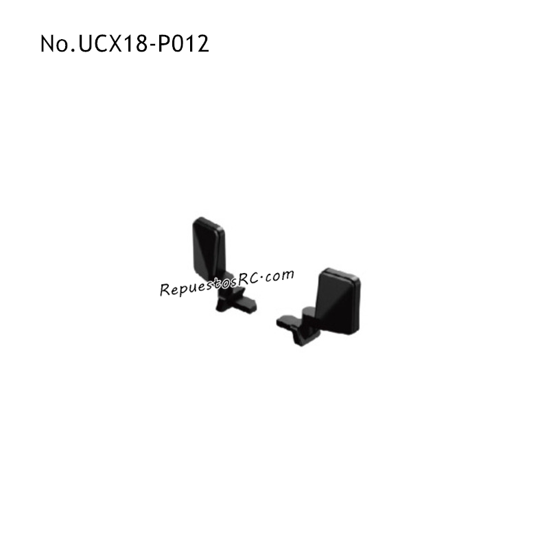 UDIRC UCX1801 Recambios RC Truck Espejo Retrovisor UCX18-P012