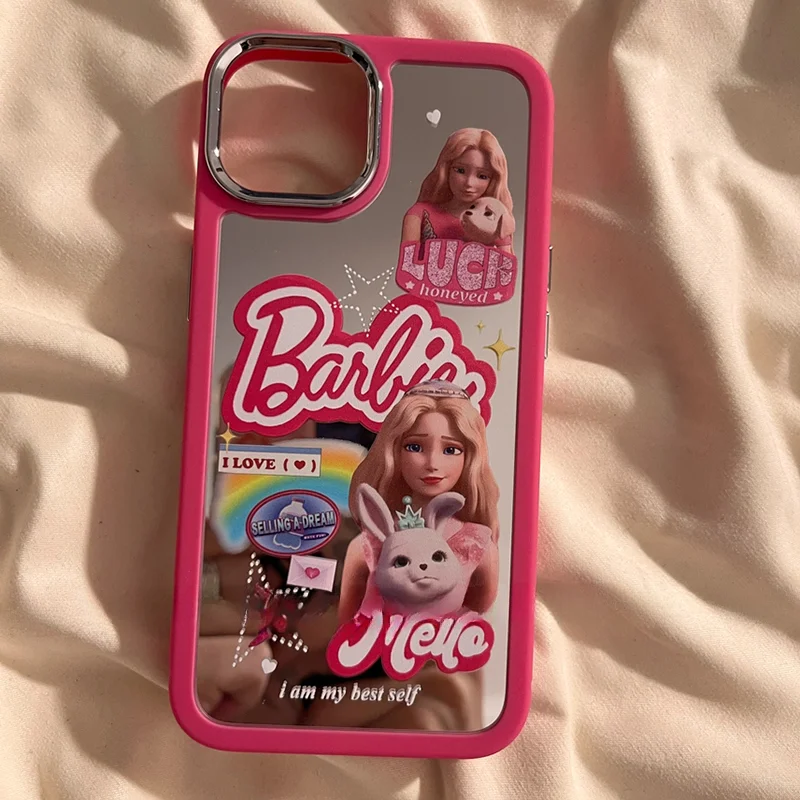 Cartoon Rainbow Princess Phone Case KI057