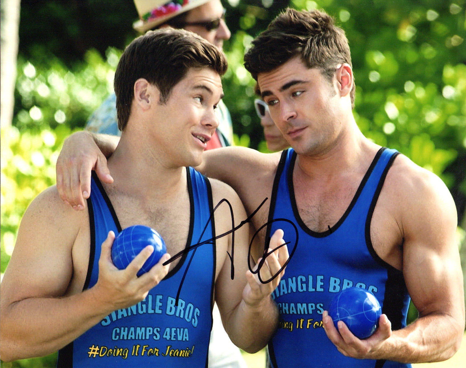 GFA Mike and Dave Need Wedding Dates * ADAM DeVINE * Signed 8x10 Photo Poster painting A5 COA