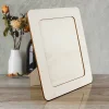 Wooden Handmade Diy Creative Mosaic Patch Dried Photo Frame Base Embryo Material