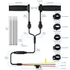 12V 22mm Motorcycle Heated Grips Universal Electric Heating Handle Hand Warmer