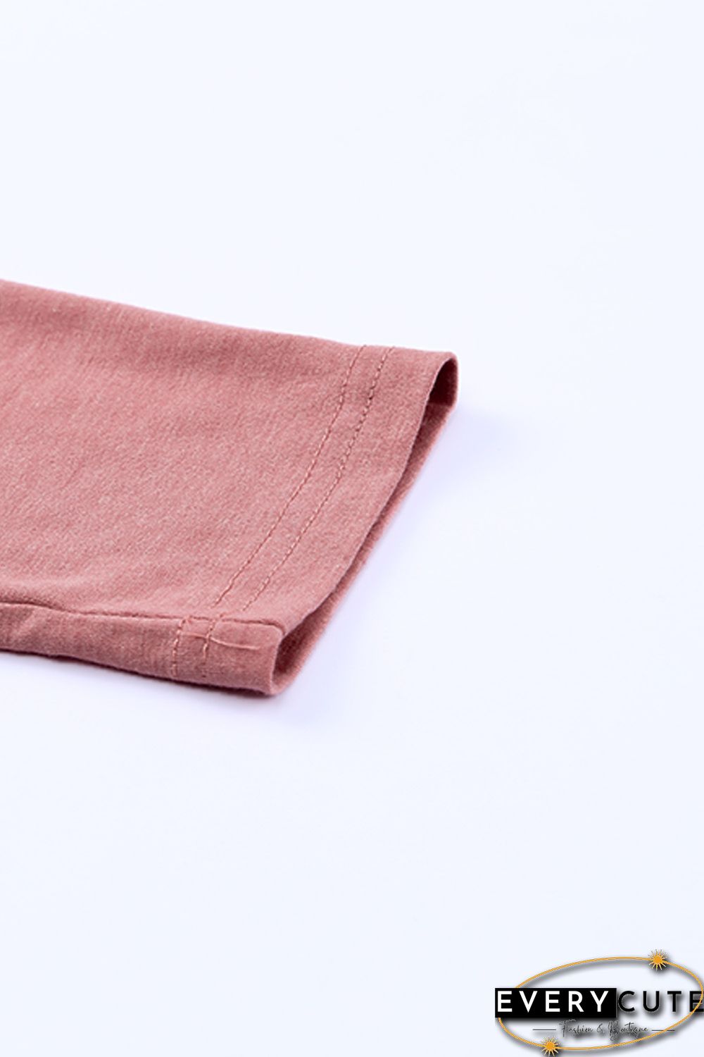 Pink Striped Leopard Patchwork Long Sleeve Mini Dress