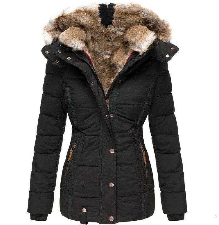 Fitted Hooded Regular Fit Jacket For Women