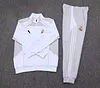 Joyfball 2025/2026 Real Madrid Long Zipped Jacket White Grey Football Jersey 1:1 Thai Quality 