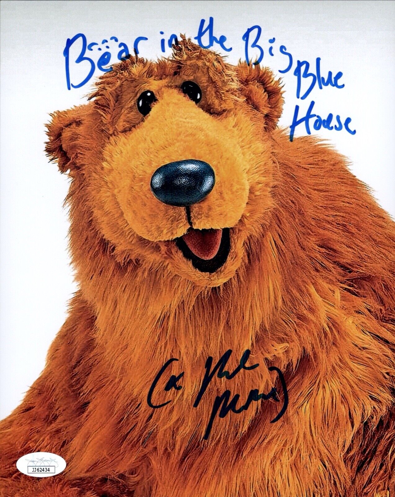 NOEL MACNEAL Signed BEAR IN THE BIG BLUE HOUSE 8x10 Photo Poster painting Autograph JSA COA Cert