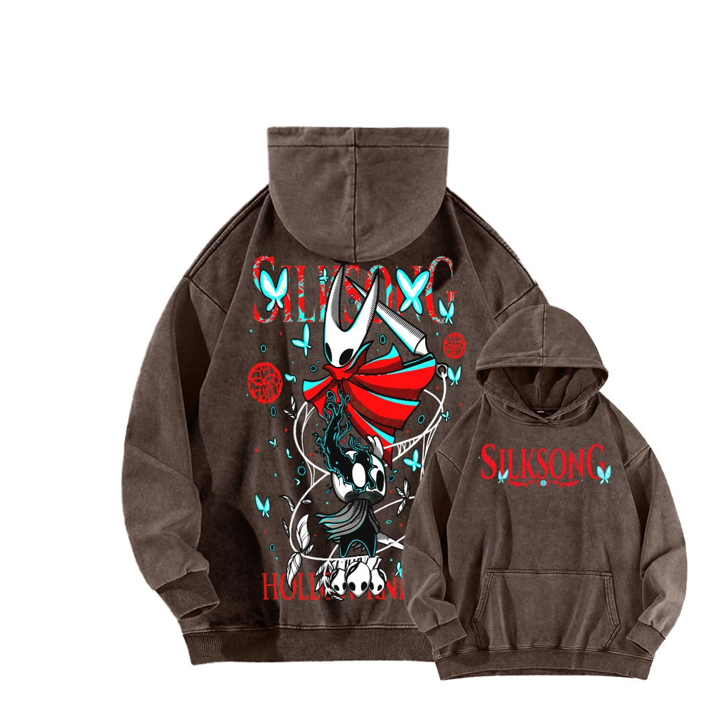 Hollow Knight Unisex washed sweatshirts 2510021664