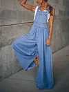 Denim Empire Wide Leg Jumpsuits