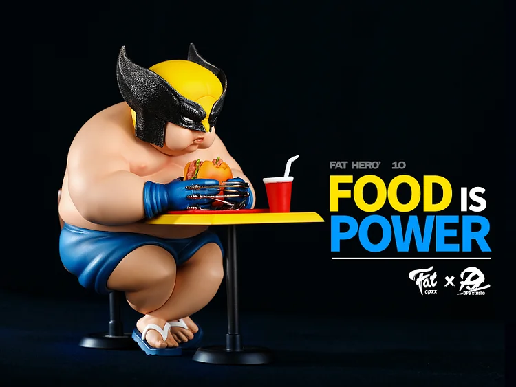 PRE-ORDER CPXX Studio -  MARVEL - Fatty Series 015 X-Men Wolverine – Resin Statue(GK)-