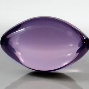 pornhint Pornhint Small VIOLET Purple Glass YONI Egg Vaginal Weight / Dilator / Kegel Exerciser Sex Toy