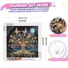 Moonlit Golden Butterfly Special Shaped 5D DIY Partial Drill Diamonds Dots Gem Art Kits 11.81 X11.81inch Diamond Dots Paintings Diamonds Paintings Gem Art for Adults Beginners Home Decor