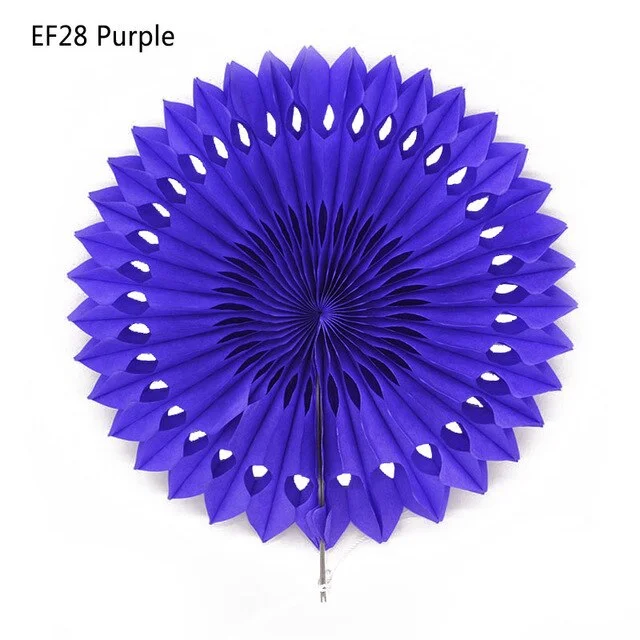 5pcs 8 20cm Tissue Paper Cut-out Paper Fans Pinwheels Hanging Flower Paper Crafts for Showers Wedding Party Birthday Festival
