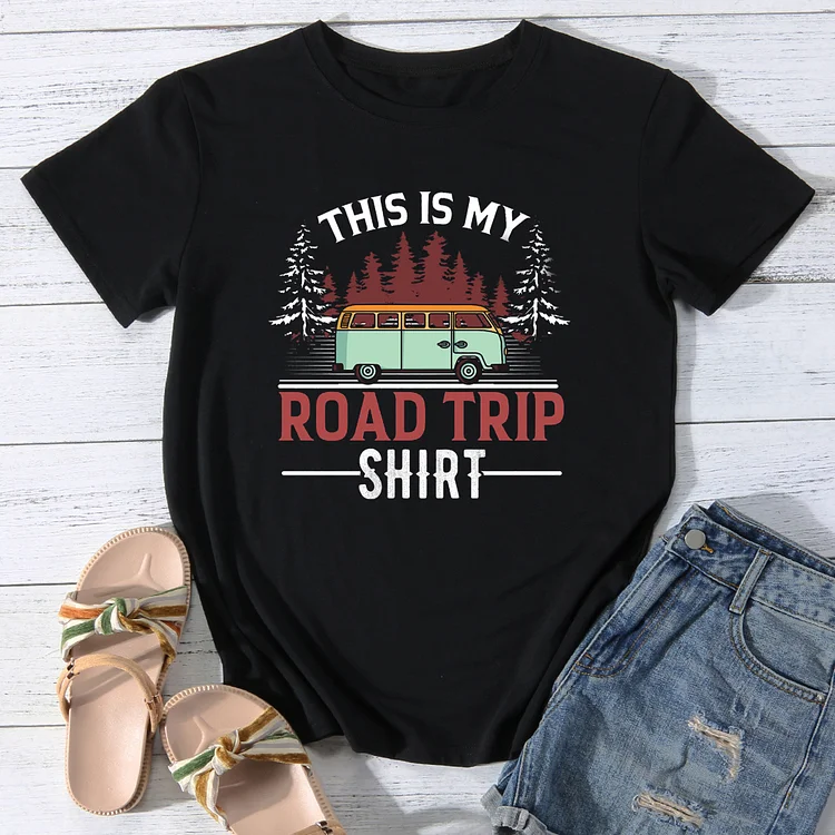 This Is My Road Trip Shirt Funny Summer T-Shirt Tee-014258-Annaletters