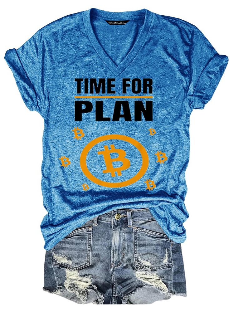 Bestdealfriday Time For Plan Women's T-Shirt 11514015