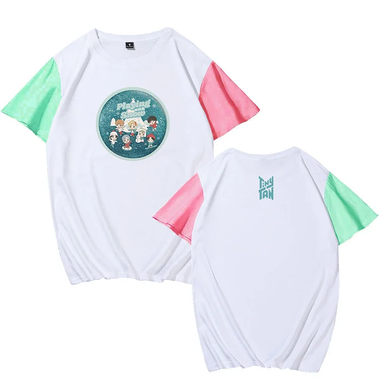 BTS TinyTAN Colorblock T-shirt