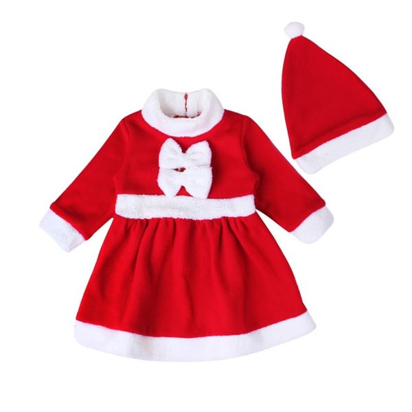 Baby Girls Boy Christmas Santa Claus Fancy Dress Cosplay Costume Xmas Outfit Set - Shop Trendy Women's Fashion | TeeYours
