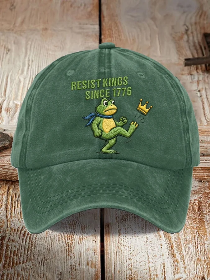 Unisex Resist Frog Baseball Cap 