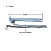 Oil filter chain wrench multi-function universal pipe clamp removal tool adjustable chain pliers