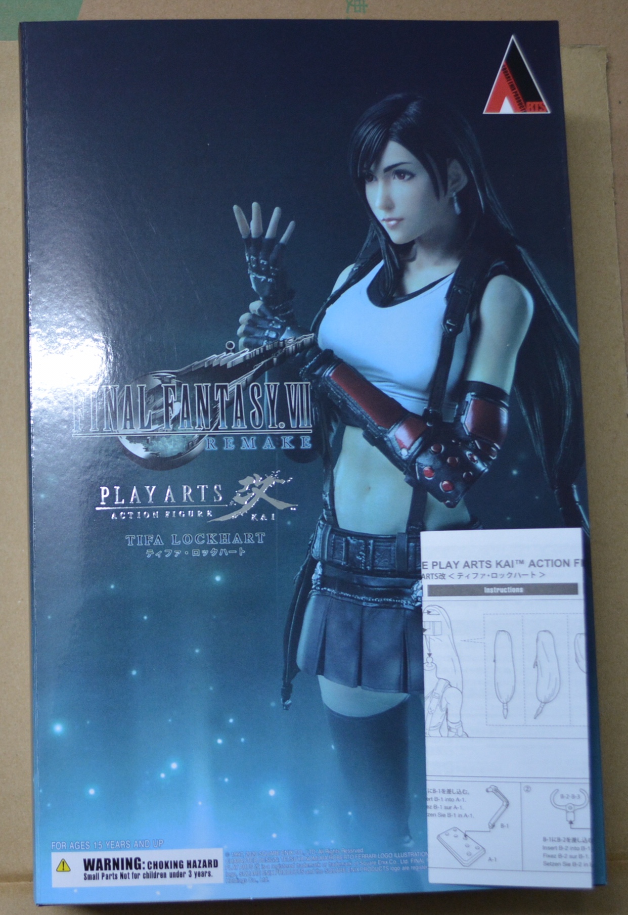 Instock Square Enix PLAY ARTS KAI Final Fantasy VII Remake version of tifa figure Action Figure