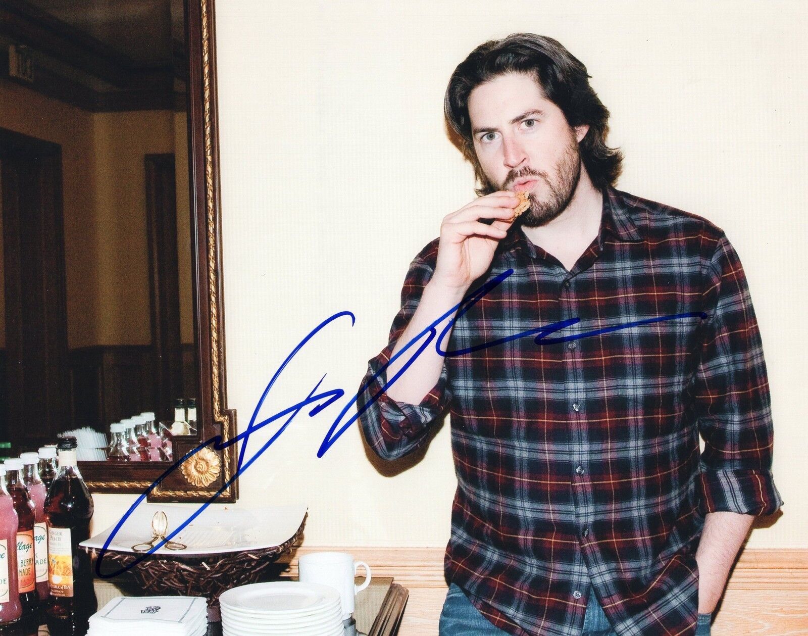 Jason Reitman signed 8x10 Photo Poster painting w/COA Movie Director Up in the Air #2