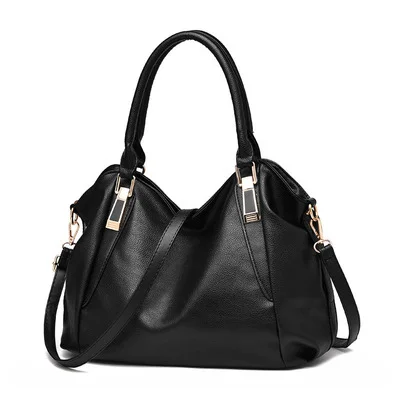 Soft Leather Handbag Large Capacity Women's Bag