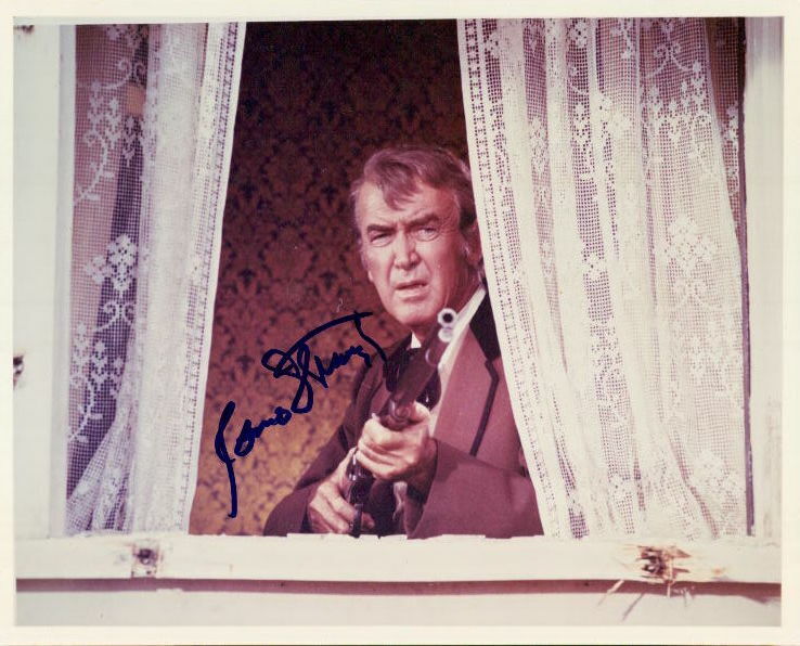 Jimmy James Stewart signed 8x10 Photo Poster painting in-person