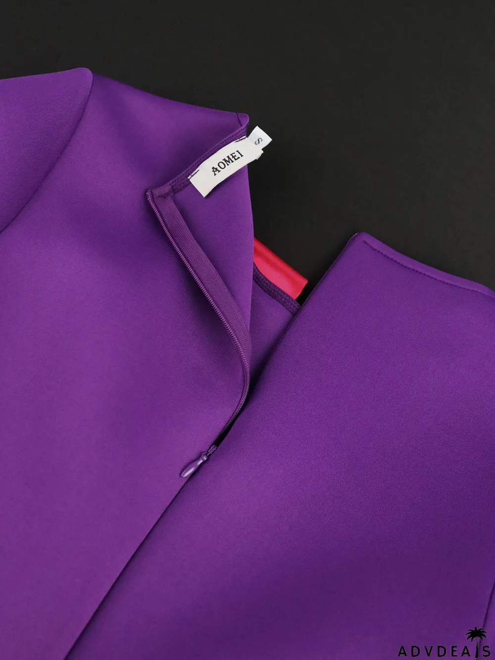 spring color contrast Bodycon Career wind big bow decoration dress Bow Dress